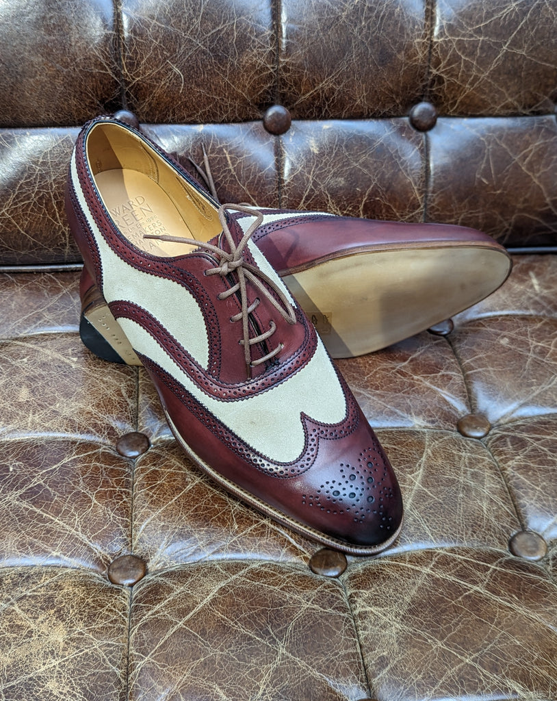 Edawrd Green - Malvern - Brown & Cream, UK 9.5 - Ascot Shoes