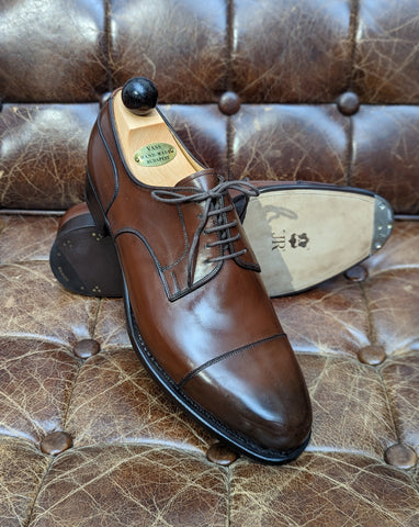 Vass Theresianer - Antique Cognac calf, UK 9, P2 last