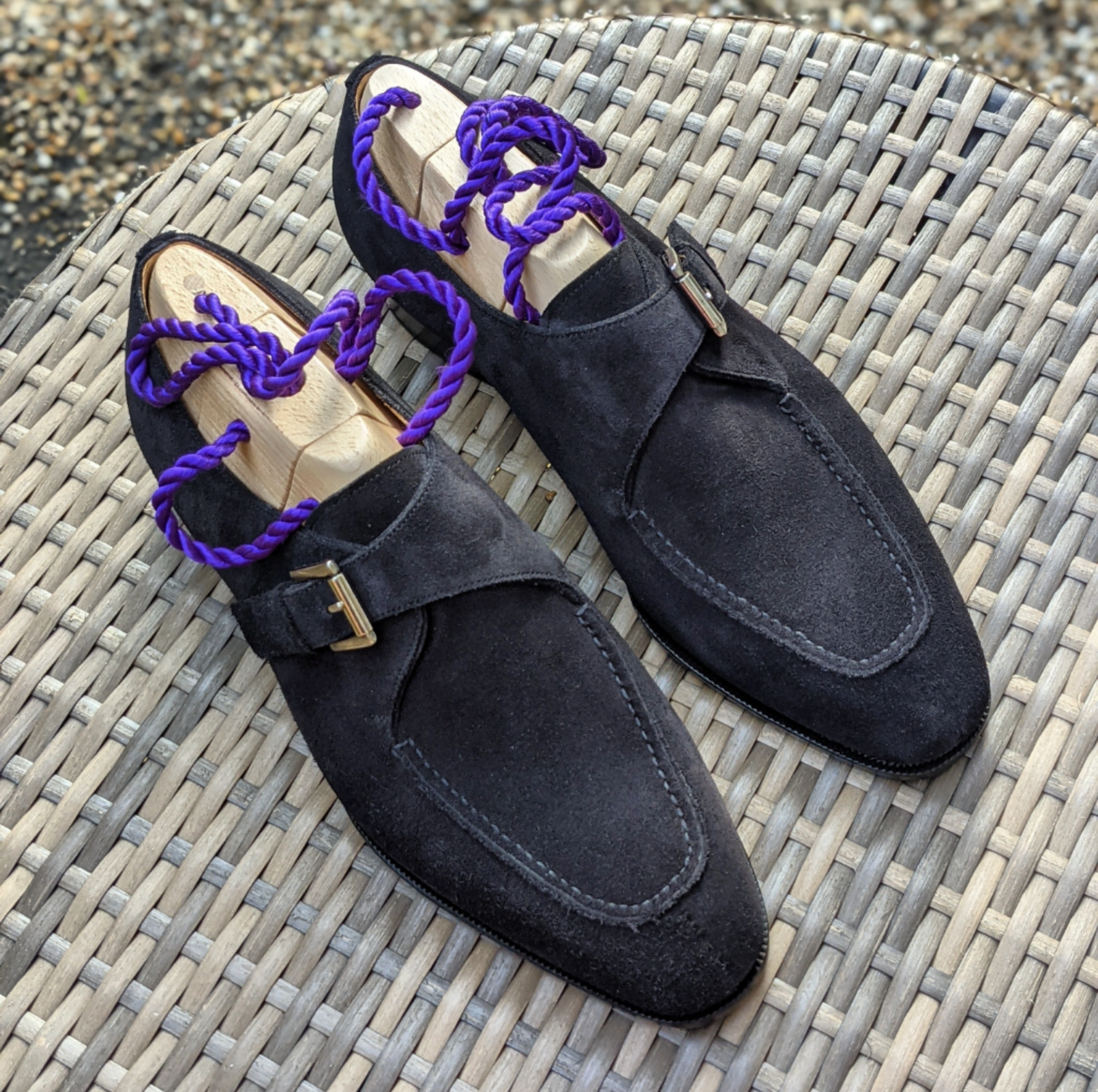 Ascot Andre - Black Suede - Ascot Shoes