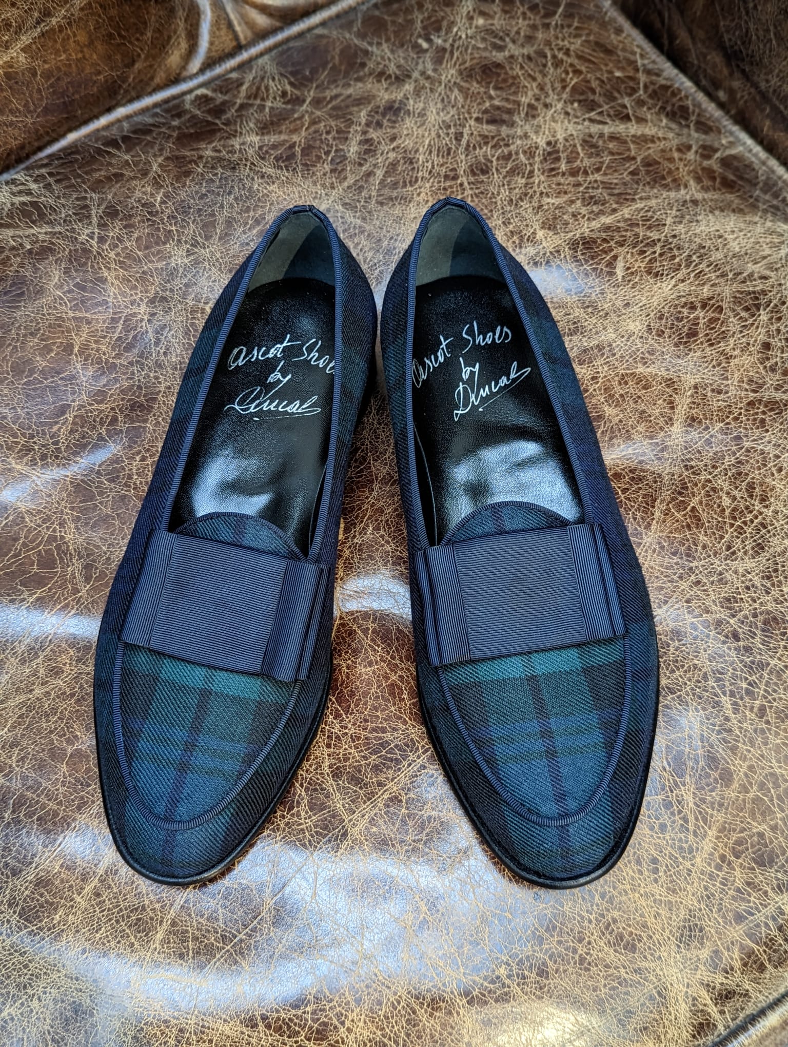 Ascot Pavia - Black Watch Tartan - Ascot Shoes